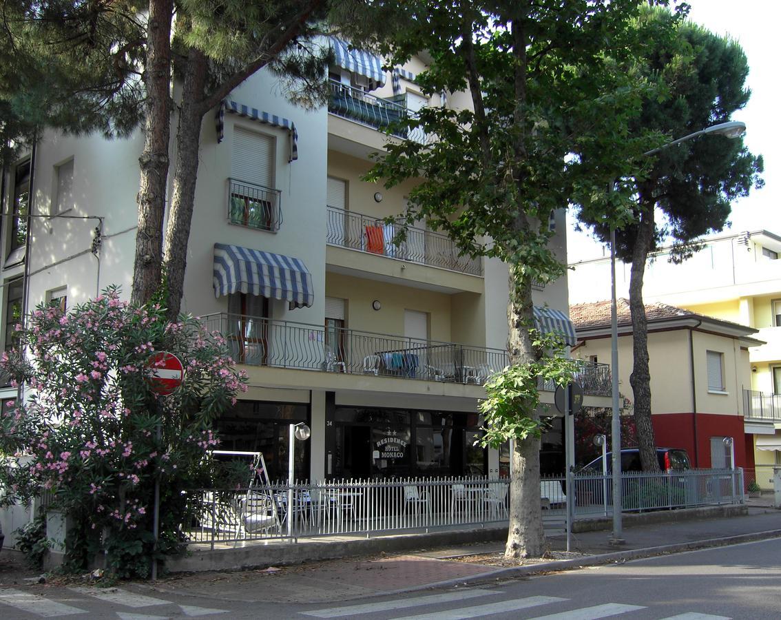 Residence Monaco Appartamenti Rimini Ngoại thất bức ảnh
